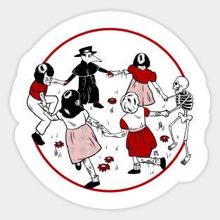 Black Plague Kids Sticker